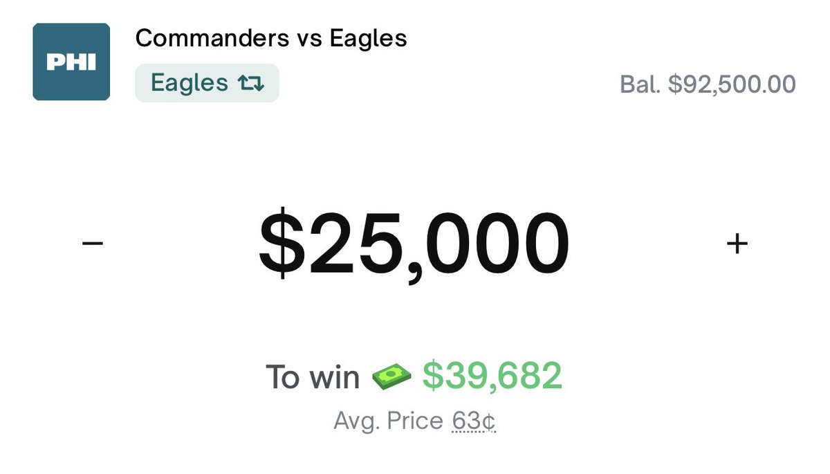 If the Eagles beat the Commanders today… Someone who likes THIS POST will  win $200 in crypto! 🚀 The defending Super Bowl Champions WILL go back into  playoffs with an insane amount
