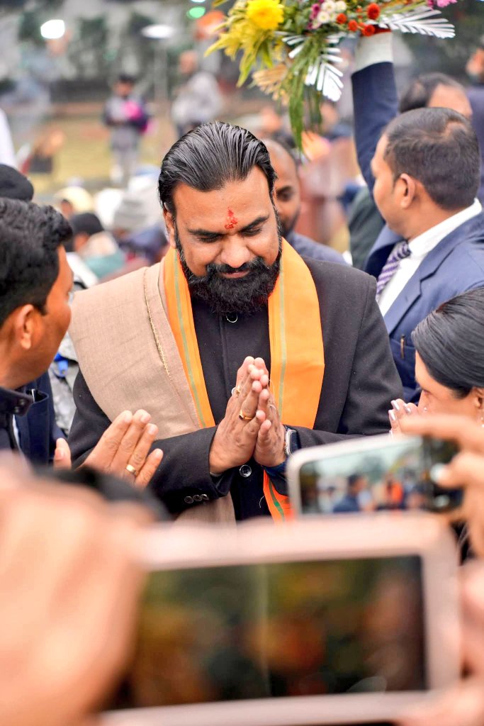 appuaman's tweet photo. बॉस @samrat4bjp https://t.co/g86LZIsiww