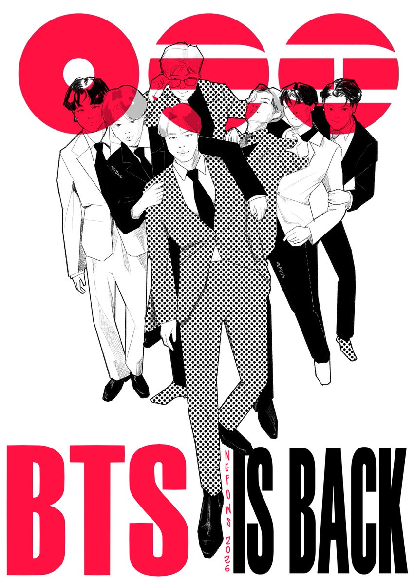 BTS IS BACK ! #btsfanart
