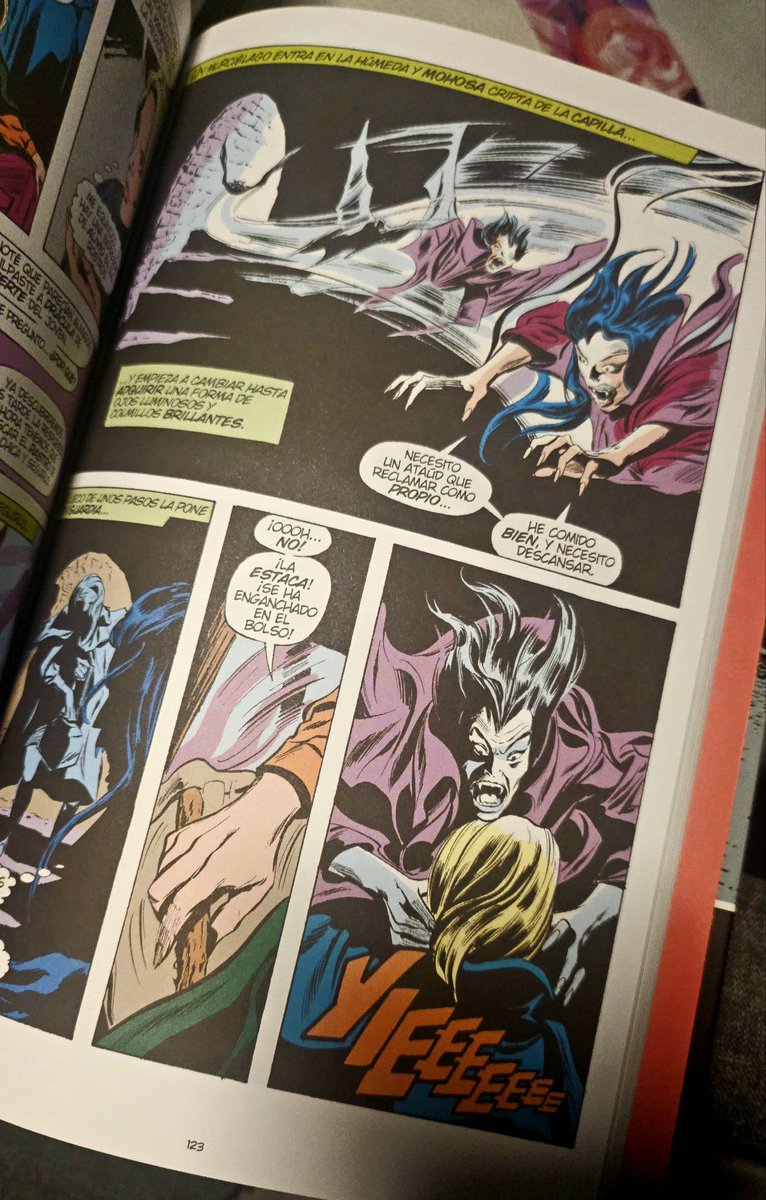 ComicSpain's tweet image. Año nuevo, lectura nueva... o quizas no tan nueva pero es que el dibujo de los 70's de Gene Colan me puede.
Lo reconoceis? 😉