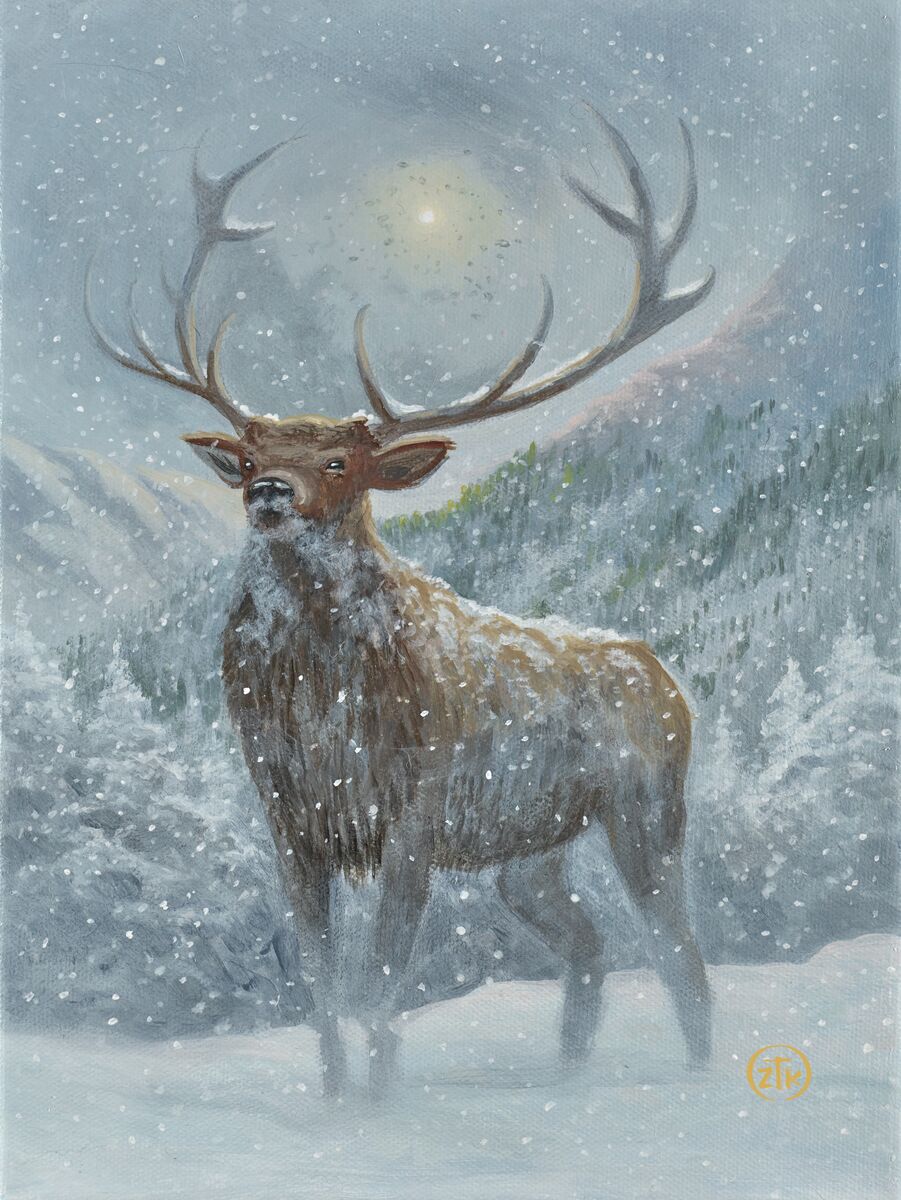 ZacKinkade's tweet photo. "It is the life of the crystal, the architect of the flake, the fire of the frost, the soul of the sunbeam. This crisp winter air is full of it." - John Burroughs 

Art: Spirit of the North https://t.co/OOEiLdUMyK https://t.co/vsGwBqQh36