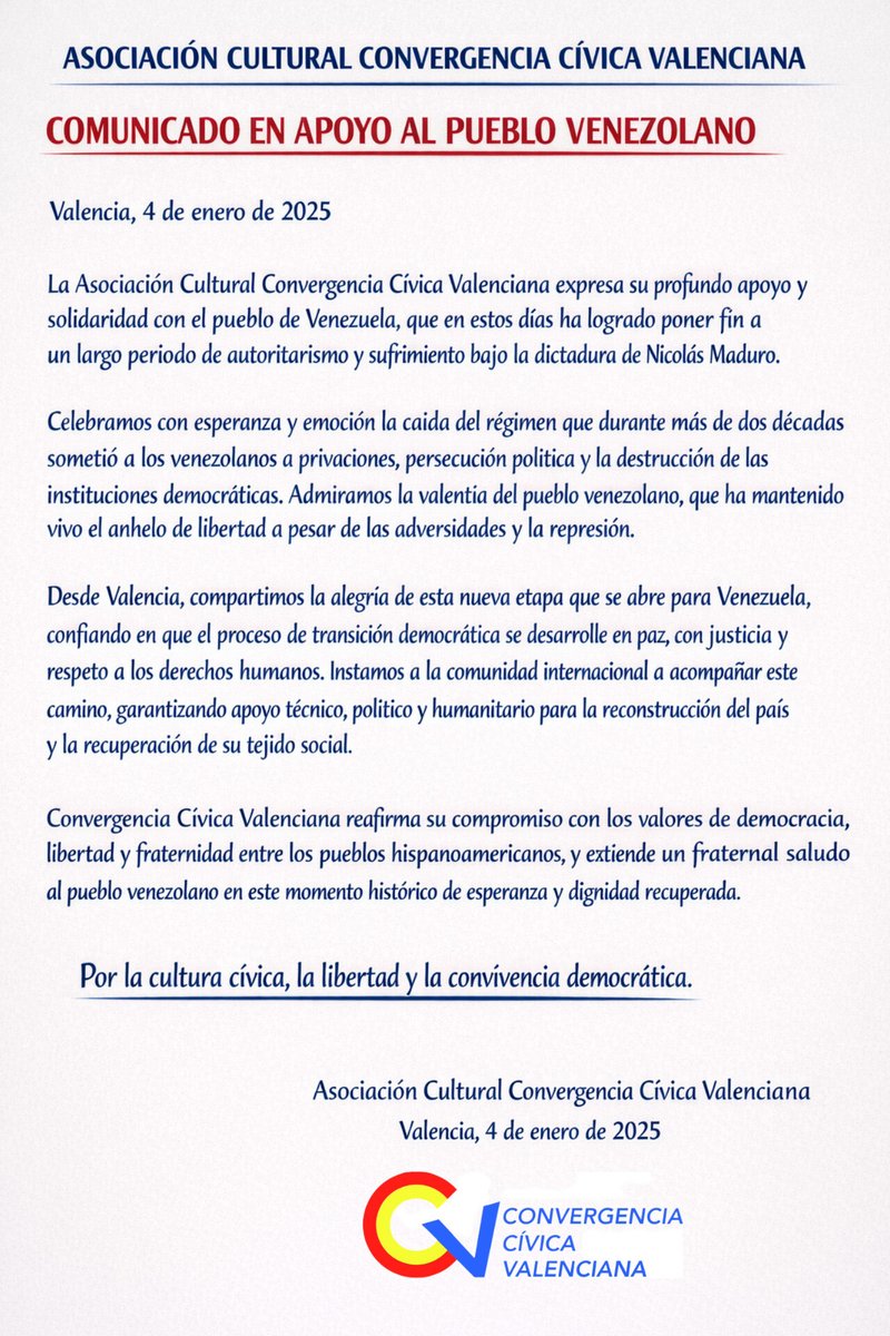 CONVERGENCIA CÍVICA VALENCIANA (@convergenciacv1) on Twitter photo 