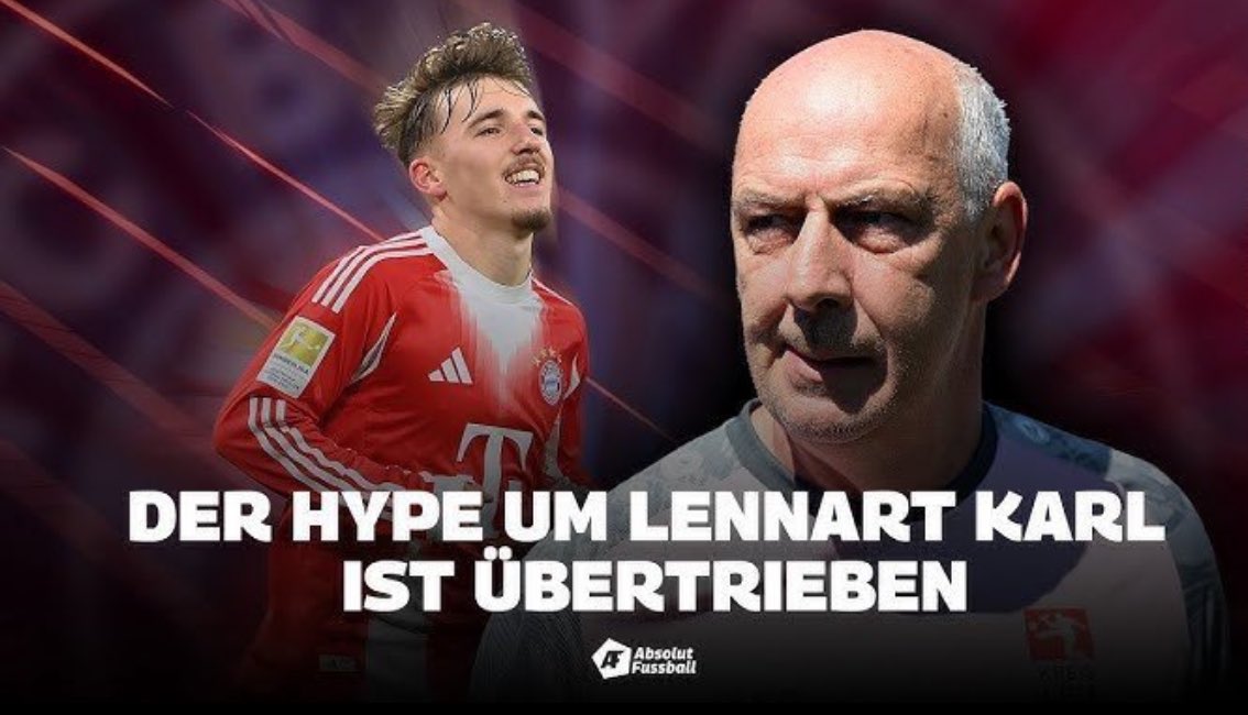Mario Basler hatte mit allem Recht, was er über Lennart Karl gesagt hat.
