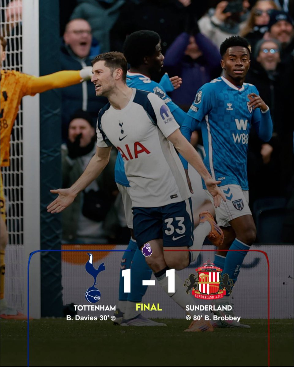 NacionFPC's tweet photo. Otro día de empates en la Premier League 🏆 https://t.co/a5ithbvELa