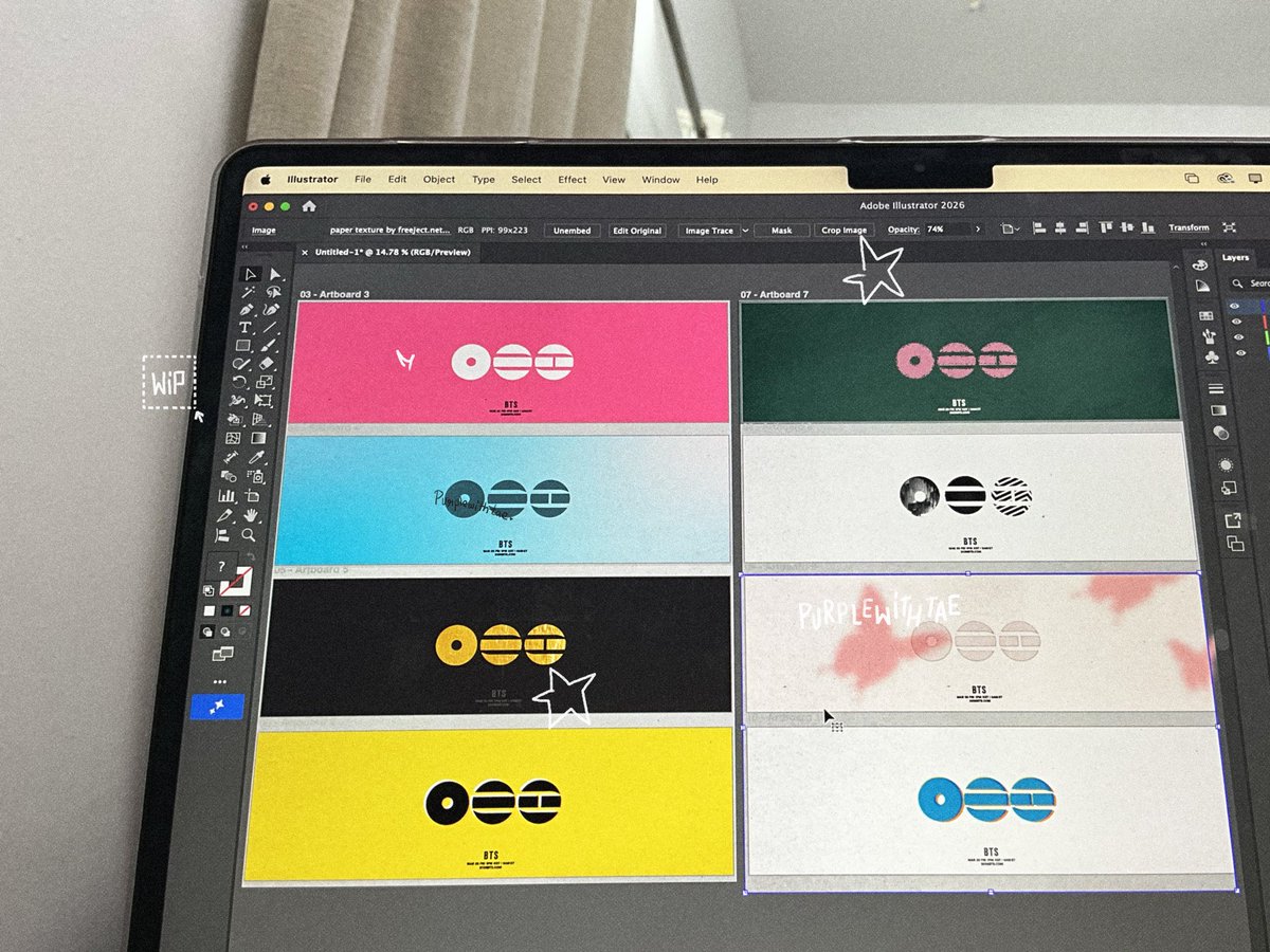 Purplewithtae_'s tweet image. it’s fun doing this