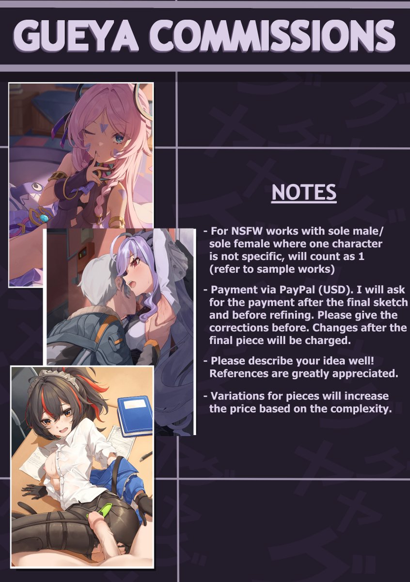 gueya (comms open!) tweet media