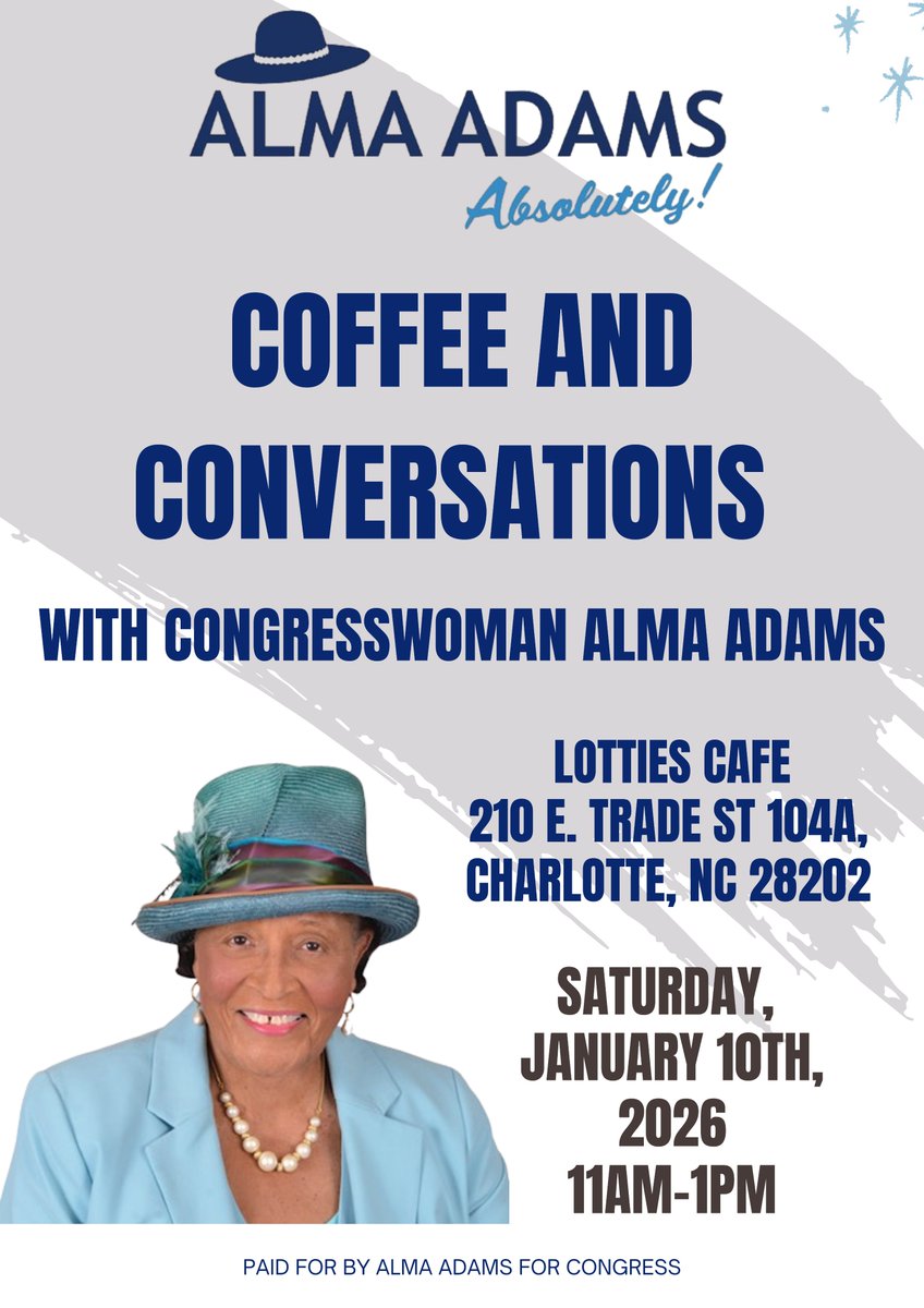 Alma Adams tweet media
