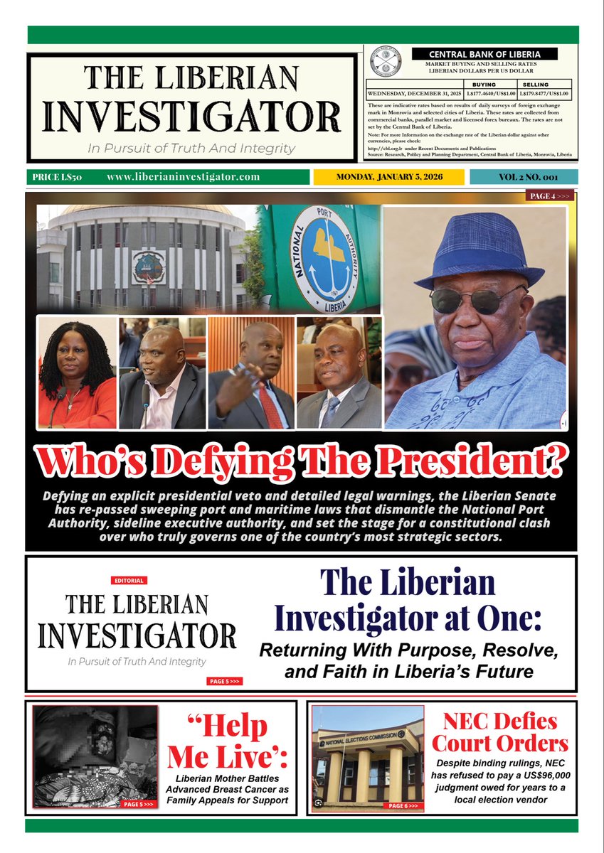 The Liberian Investigator tweet media