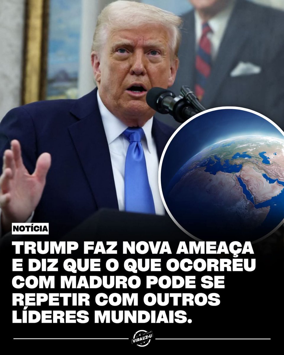 DaniBiohazard_'s tweet photo. Cuidado Lula você pode ser o próximo

#NicolasMaduro #lula #DonaldTrump #Venezuela #VenezuelaLibre https://t.co/oP0noRIIIo