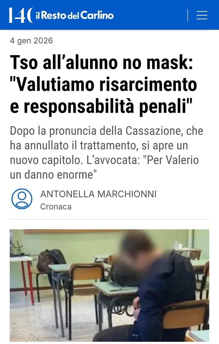 E mi pare il minimo. Quel ragazzo ha subito una violenza inaudita per aver mostrato il suo coraggio e difeso la propria dignità. Dovrebbe incontrarlo Mattarella e fargli le scuse ufficiali a nome dello Stato italiano.