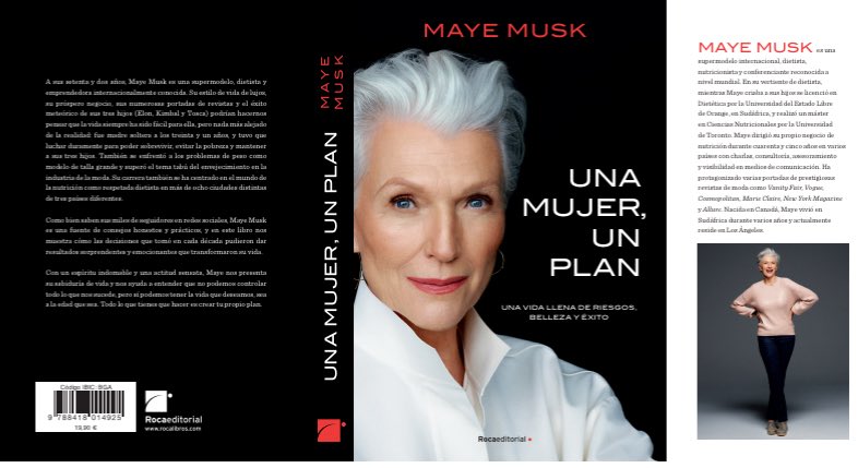 mayemusk's tweet image. Sí, mi libro está disponible en español. 🇨🇱 🥰