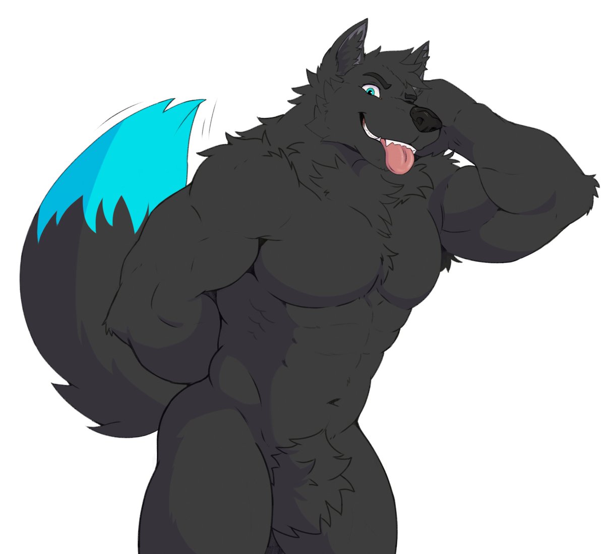 Big boy  for @/thewoofcat 🐺🐺