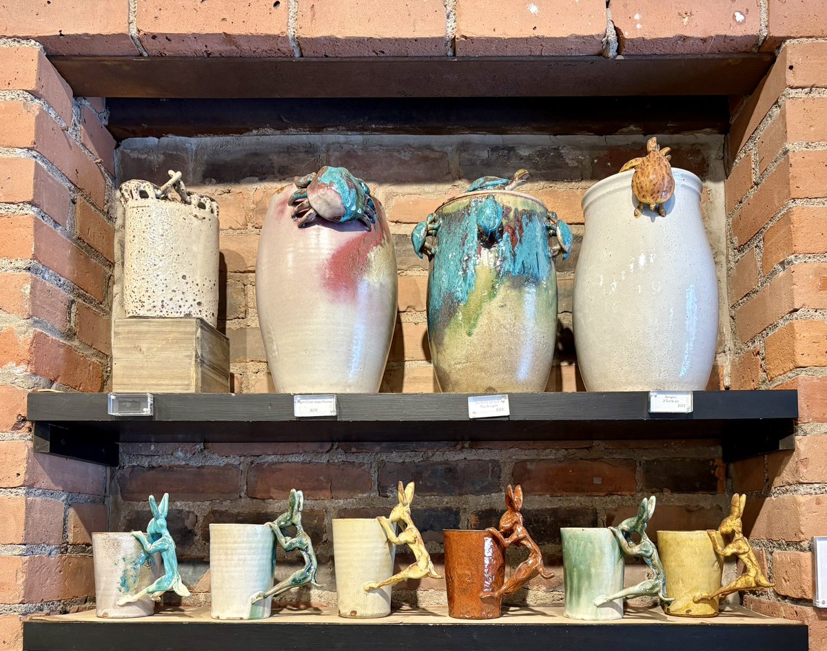 Pewabic Pottery
Detroit, MI

Founded in 1903 by artist Mary Chase Perry Stratton, Pewabic played an important role in the American Arts &amp; Crafts Movement and remains one of the oldest working potteries in the US, famous for its iridescent glazes.