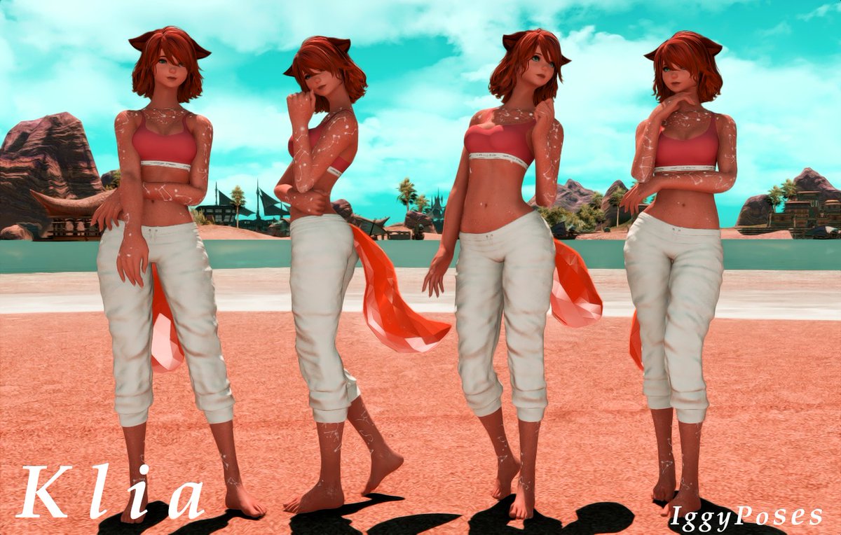 Female Pose pack
Model: Klia!
#GPOSERS  #ffxivsnaps 
xivmodarchive.com/modid/153313