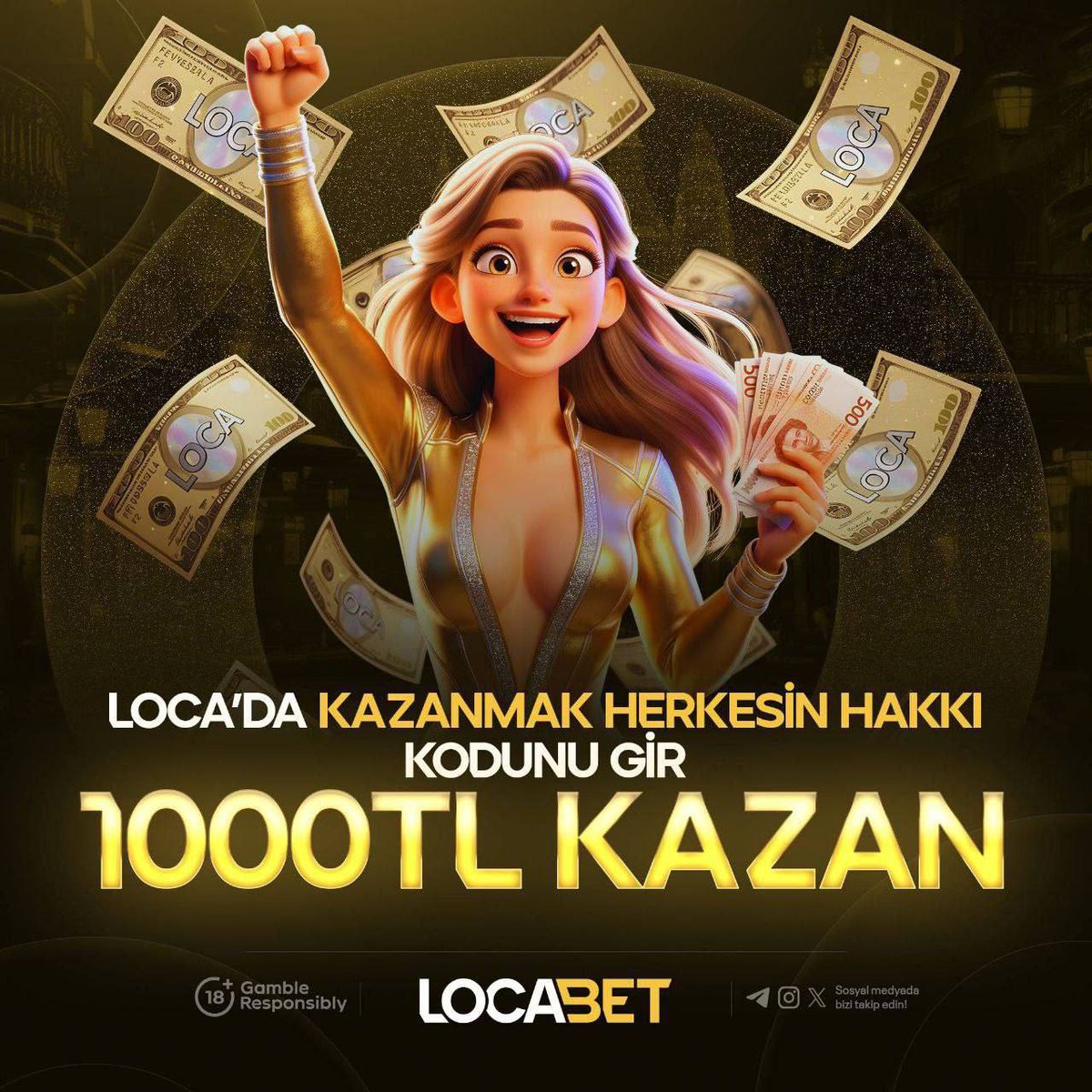 LocabetGiris's tweet photo. 🧡 Tüm üyelerimize 1000₺ değerinde kod!

⚡️Pazar gününe özel kodu gir, 1000₺ kazan!

📌 Detaylar telegram kanalımızda!

🌟 https://t.co/dqoVfgbMjM

casibom bets10 hilbet mersobahis primebahis deneme bonusu casino marsbahis celtabet cenabet betasus sonbahis jojobet holiganbet https://t.co/aurVr63lLT
