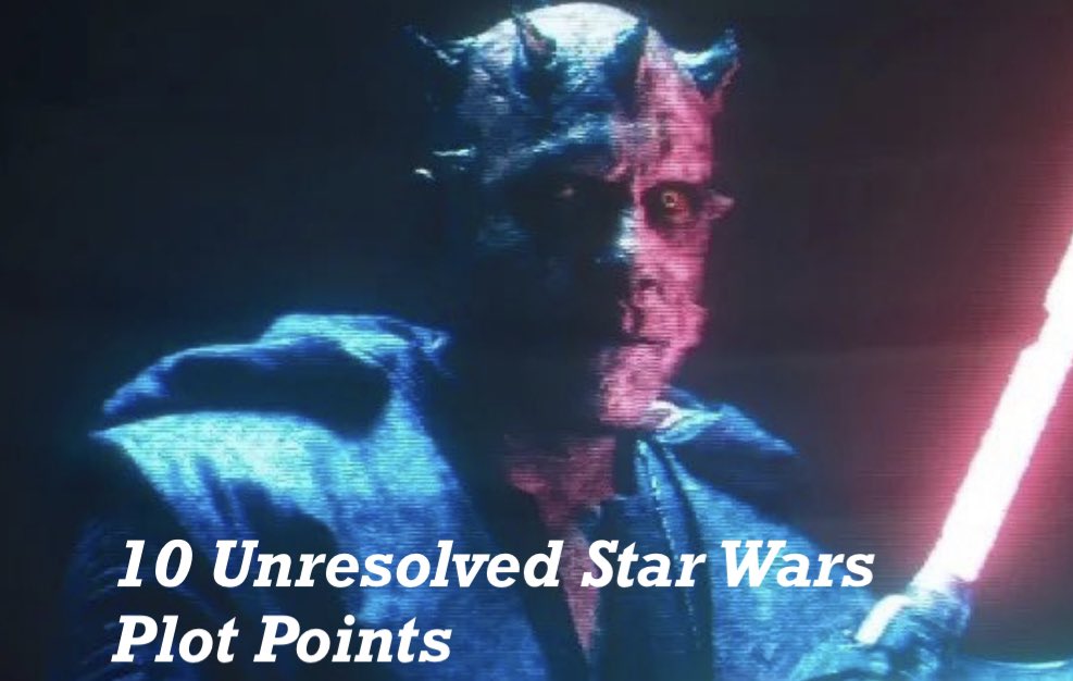 Over the years, there’s been a number of plot points and stories that were introduced but, as of now, have not been followed up on.

Here are 10 UNRESOLVED STAR WARS PLOT POINTS THAT NEED TO BE FOLLOWED UP ON: theholofiles.com/2025/10/06/10-…