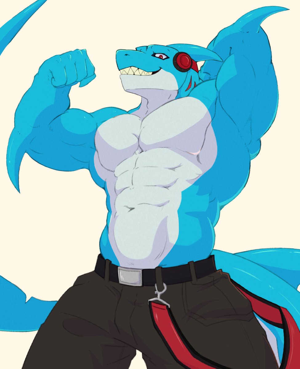 🦈🦈 comm for @/Garwudan 
First thresher shark I've ever drawn, what an honor
