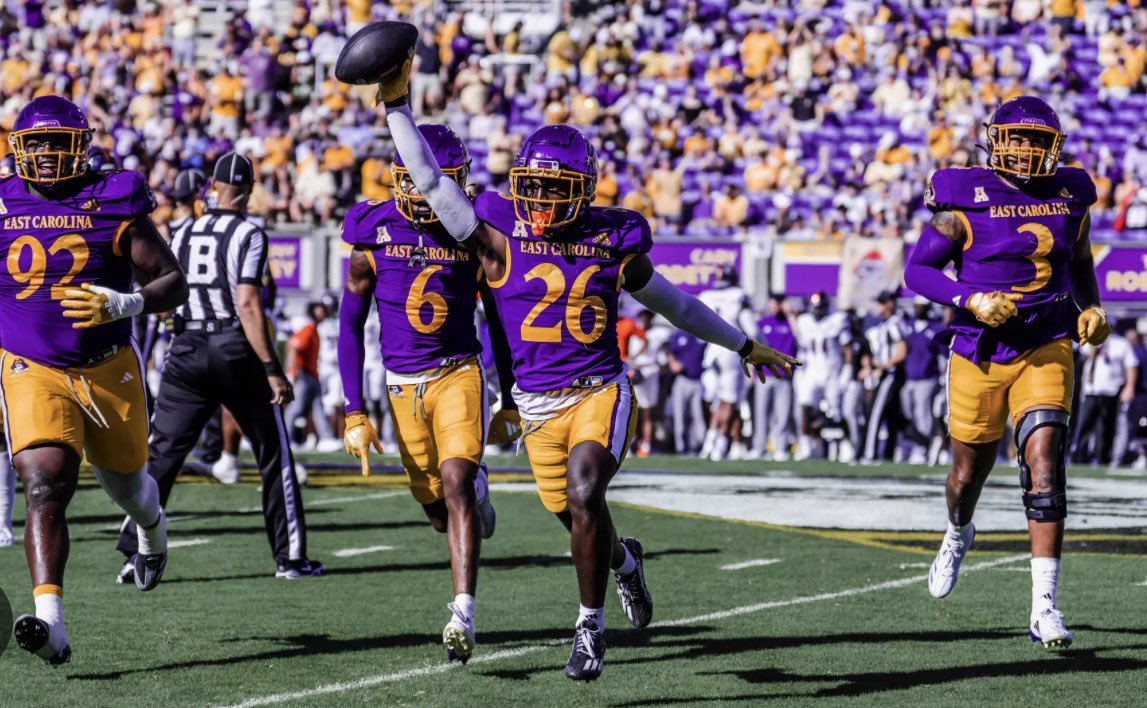 After a great Visit glad to receive an offer  from ECU