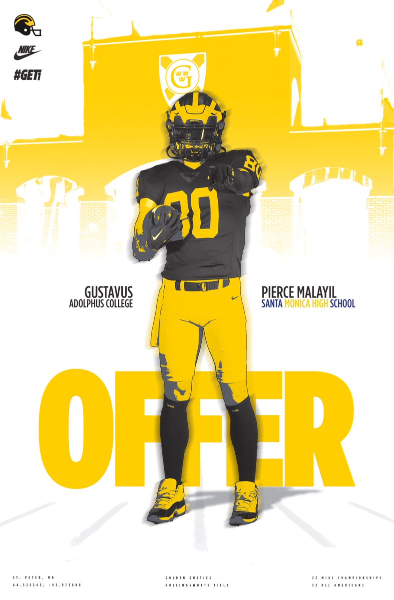 After a great conversation with Coach Rauen, I am incredibly grateful to have earned an offer from Gustavus Adolphus. Go Gusties! <a href="/CoachRauen/">Landon Rauen</a>