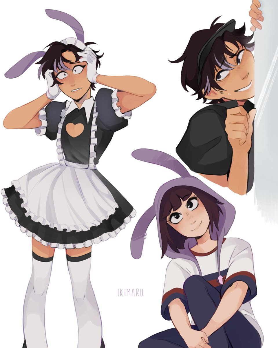 and the last batch so far of the human sketches I started! #tadc #funnybunny