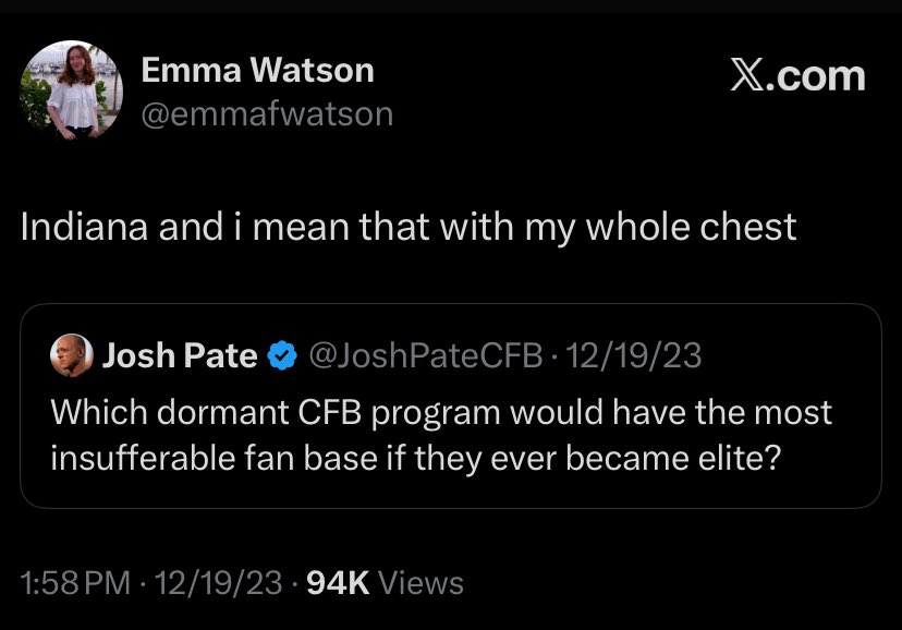 bringing this back for reasons. #IUFB