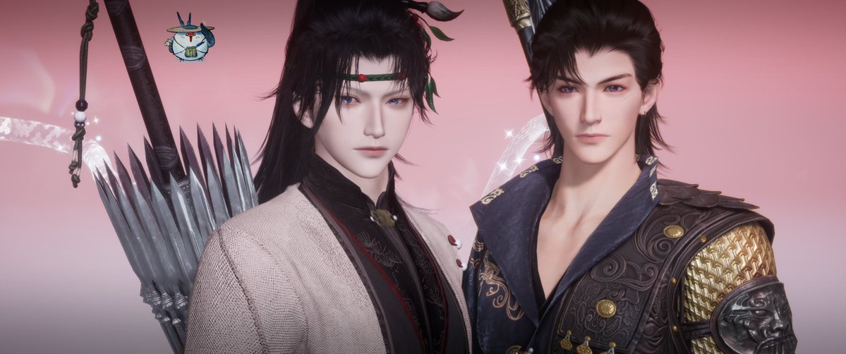 CalebExpy's tweet image. Finaly got around to get @Xavis_Bunny into a Picture

 #LoveandDeepspace  #AU #WhereWindsMeet  #Caleb #Xavier