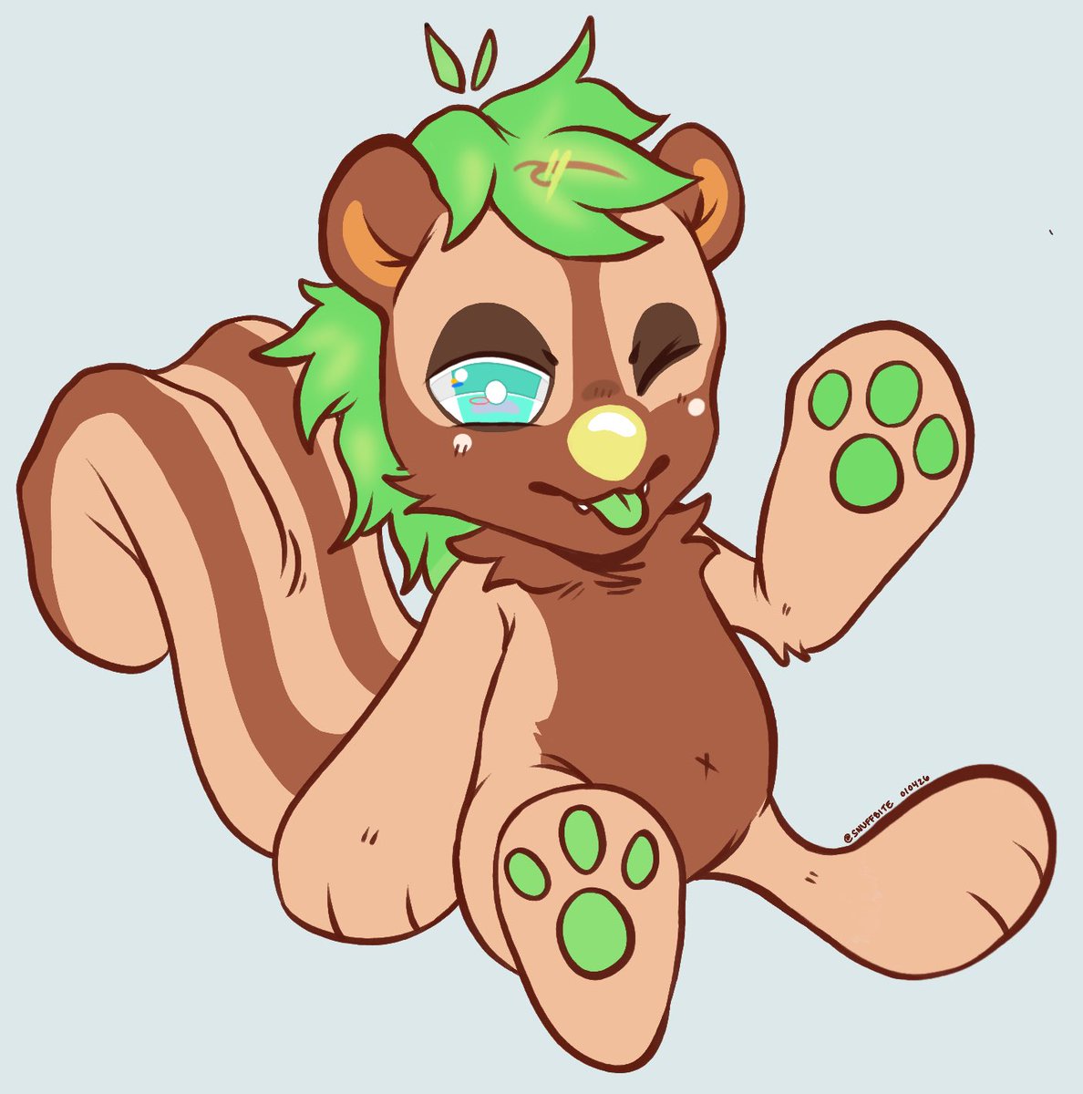 snuffbite's tweet photo. finished up some chibi trades w my coworkerss https://t.co/SyKl5i2K3J