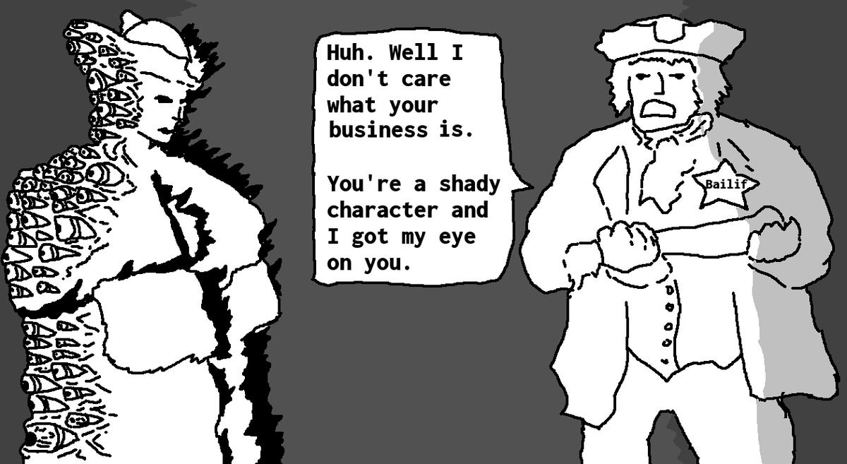 PenseesofPascal's tweet image. Gothic Comic.