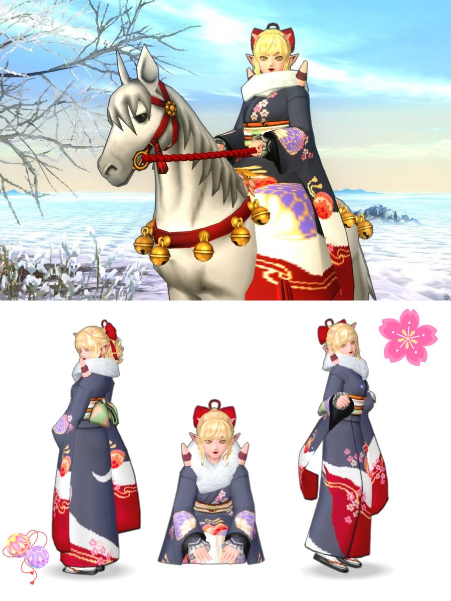 今年の千鳥格子👘ではなく
華やかな【鞠文様のふりそで】にしました✨
ピアスは羽子板ピアスです