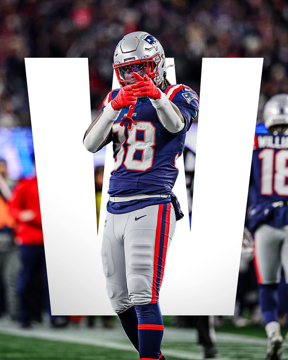 Patriots's tweet image. W