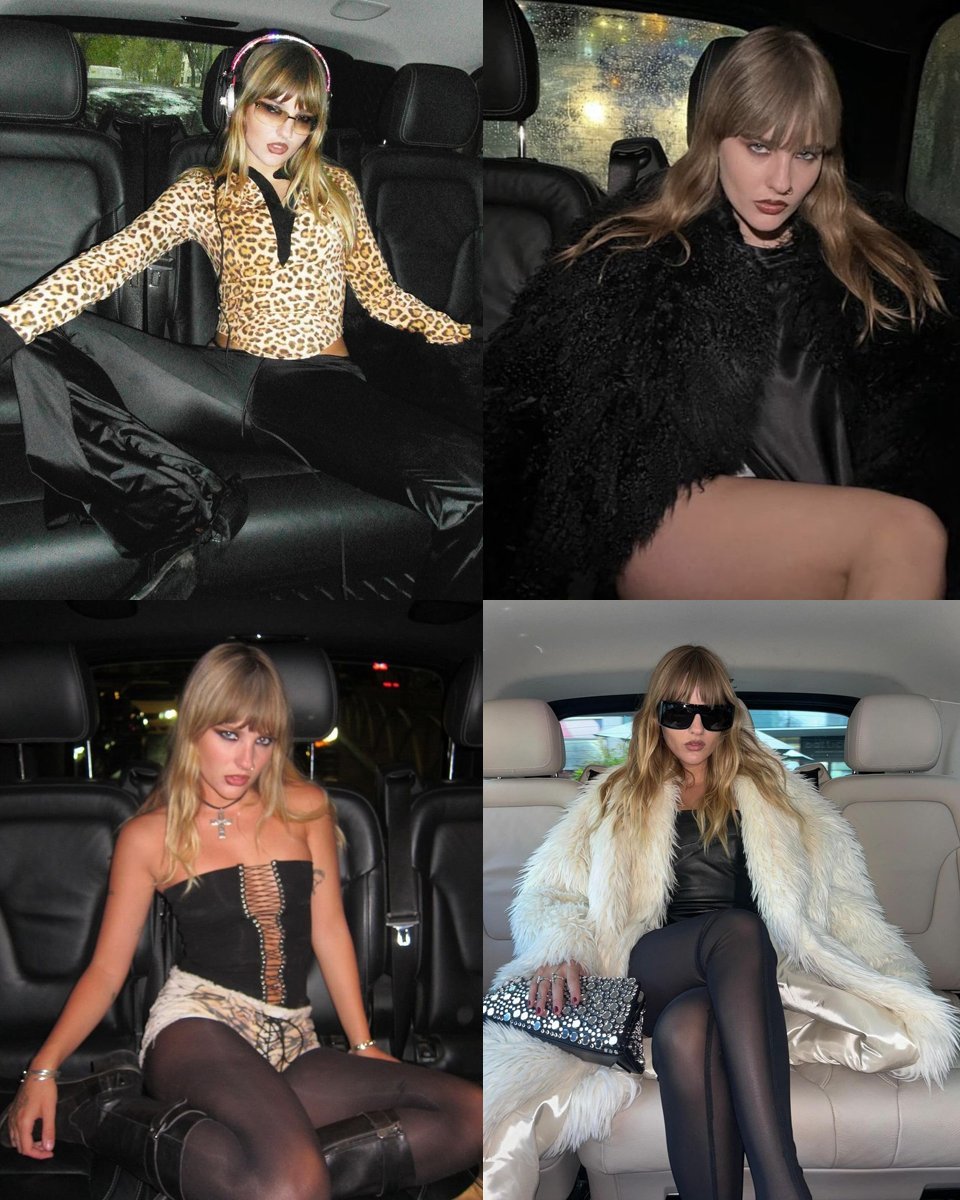 your uber driver has arrived with victoria de angelis in the backseat