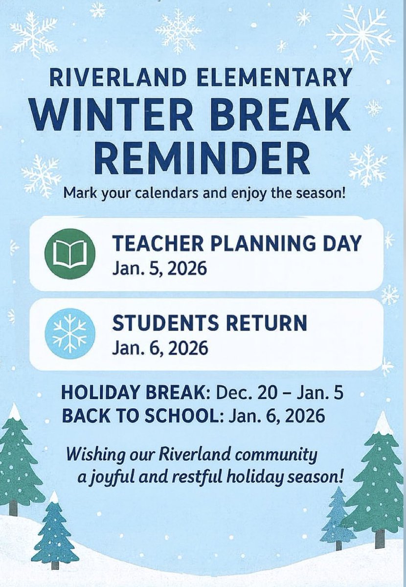 Riverland Elementary tweet media