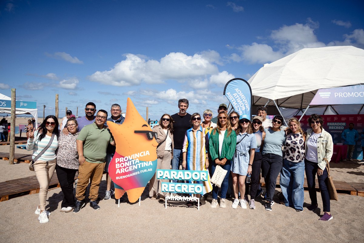 Produccion_PBA's tweet image. ¡Inauguramos los nuevos paradores #ReCreo en #Miramar y #VillaGesell! 

La Provincia te invita a conocer dos espacios con servicios de playa gratuitos y propuestas para todos los públicos y todas las edades. ❤️☀️🎶⛱️🌊🏐