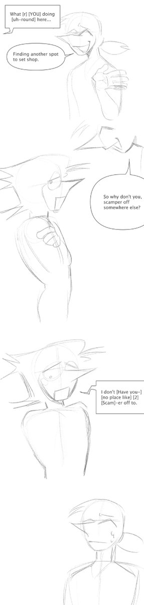 RetestRetake's tweet image. Pt 1 of comic (WARNING: kinda corny/cheesy) #spamtenna #deltaruined