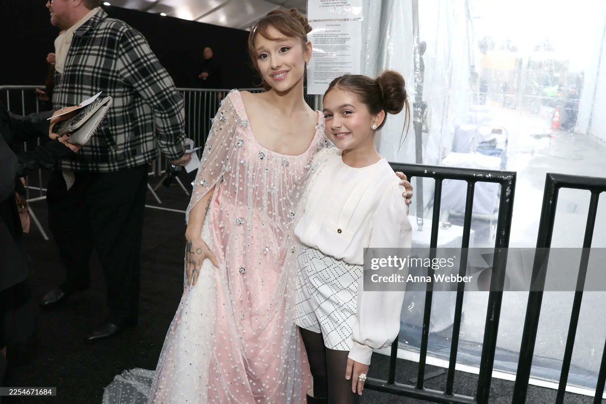 Ariana Grande and Taylen Biggs attend the 31st Annual Critics' Choice Awards