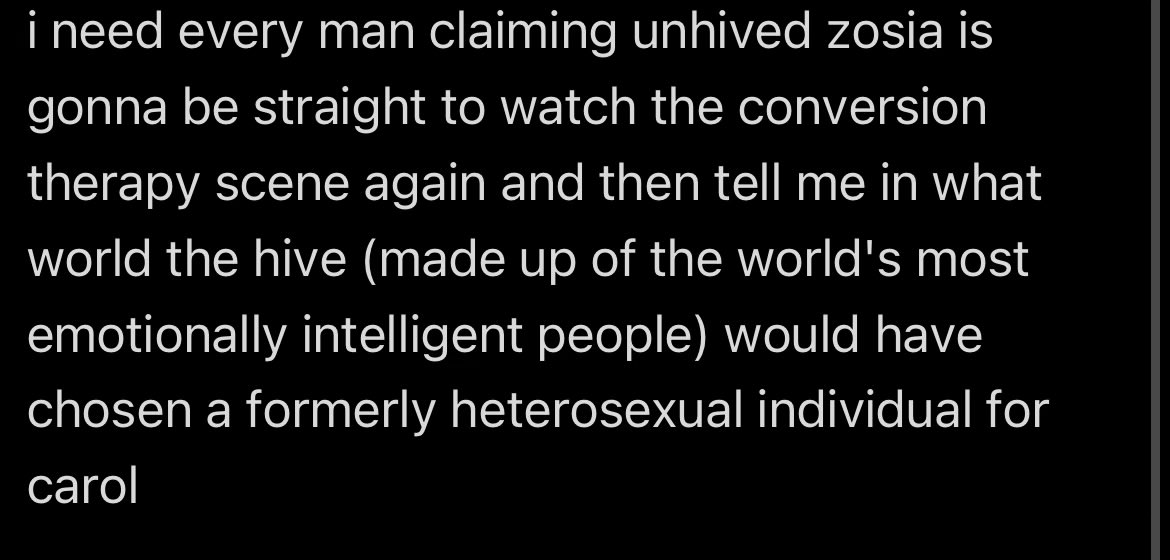 sweetseaslug's tweet image. This is such a funny thing to say about the pluribus hivemind, who frequently freaked carol out with their actions and sent manousos his bitch mother he hates