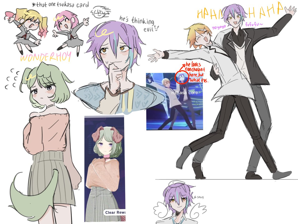 shoukaru__'s tweet photo. wxs + saki doodle https://t.co/ELCvGxeQL4