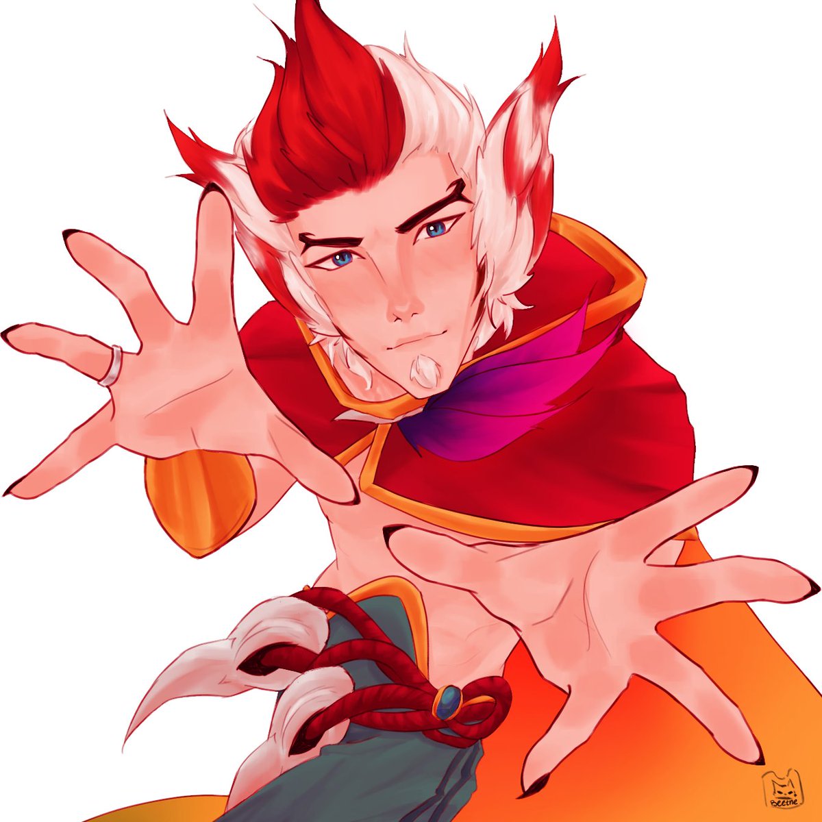 I love them 
#xayah #rakan #LeagueOfLegendsFanArt