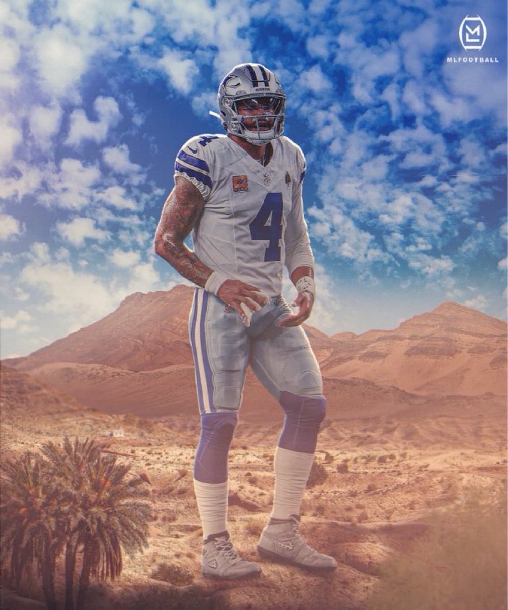 MLFootball's tweet image. HISTORIC SEASON:

Dallas #Cowboys quarterback Dak Prescott had the best season of his career this year…

• 4,552 passing yards
• 30 touchdowns
• 6x 300 yard passing games
• Pro Bowler
• Dallas all-time passing yards &amp;amp; completions leader

One hell of a season for Prescott 🫡