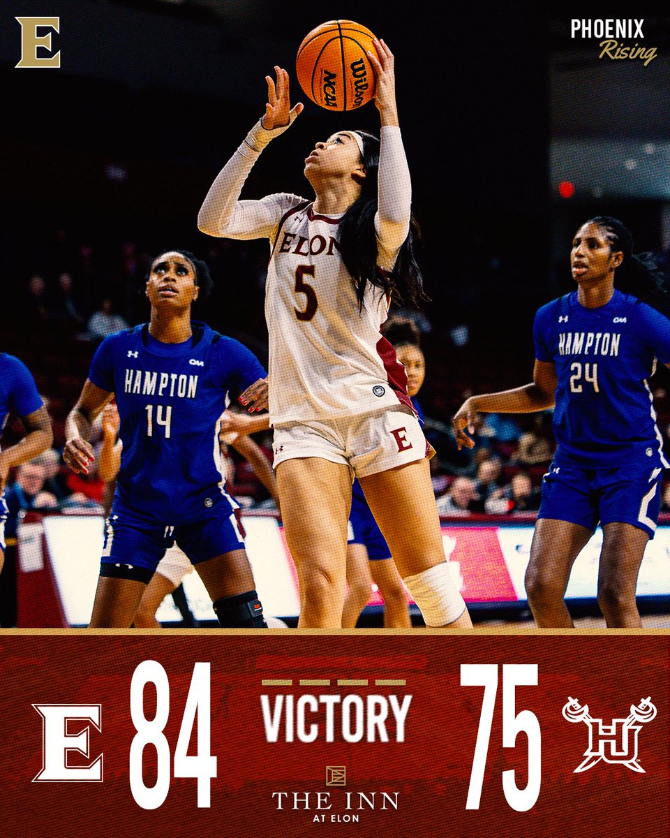 ElonWBasketball's tweet photo. Sailed to victory 🔥💪

#TogetherWeRise #Higher #PhoenixRising https://t.co/mma4a4TNIG