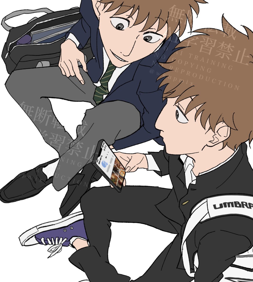 ⚠︎現パロ　鉢雷