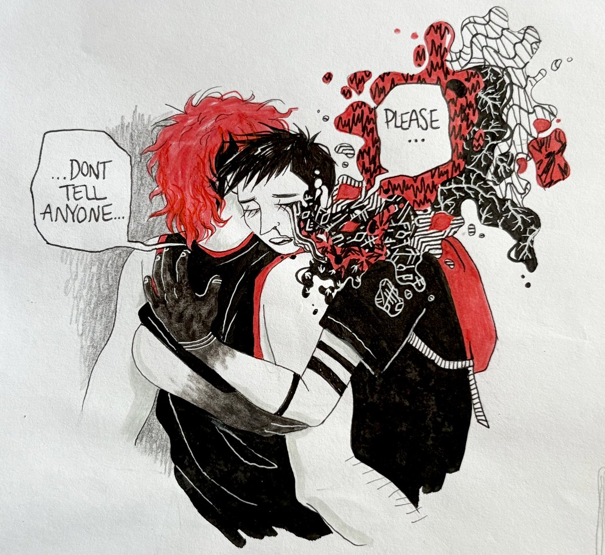 froggayzfartz's tweet image. Tshd + blurryface :3