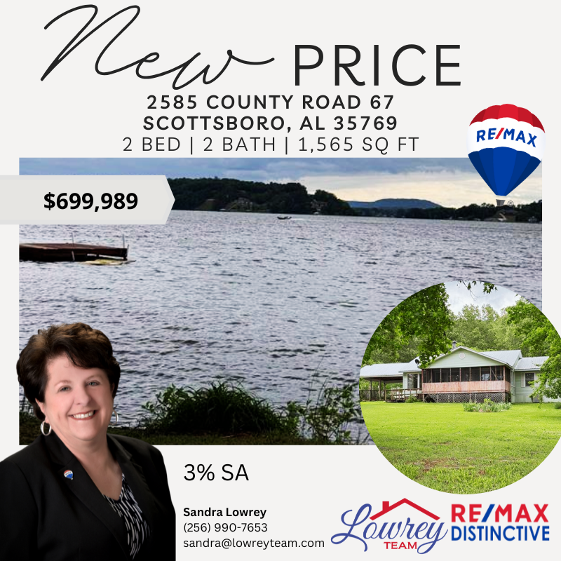 DistinctiveHSV's tweet image. Enjoy peaceful water views and life on the lake! This home offers the perfect blend of comfort, privacy, and scenic beauty. Whether you’re looking for a full-time residence or a weekend retreat, this property is ready for you to enjoy. #RemaxDistinctive #LowreyTeam #abovethecrowd