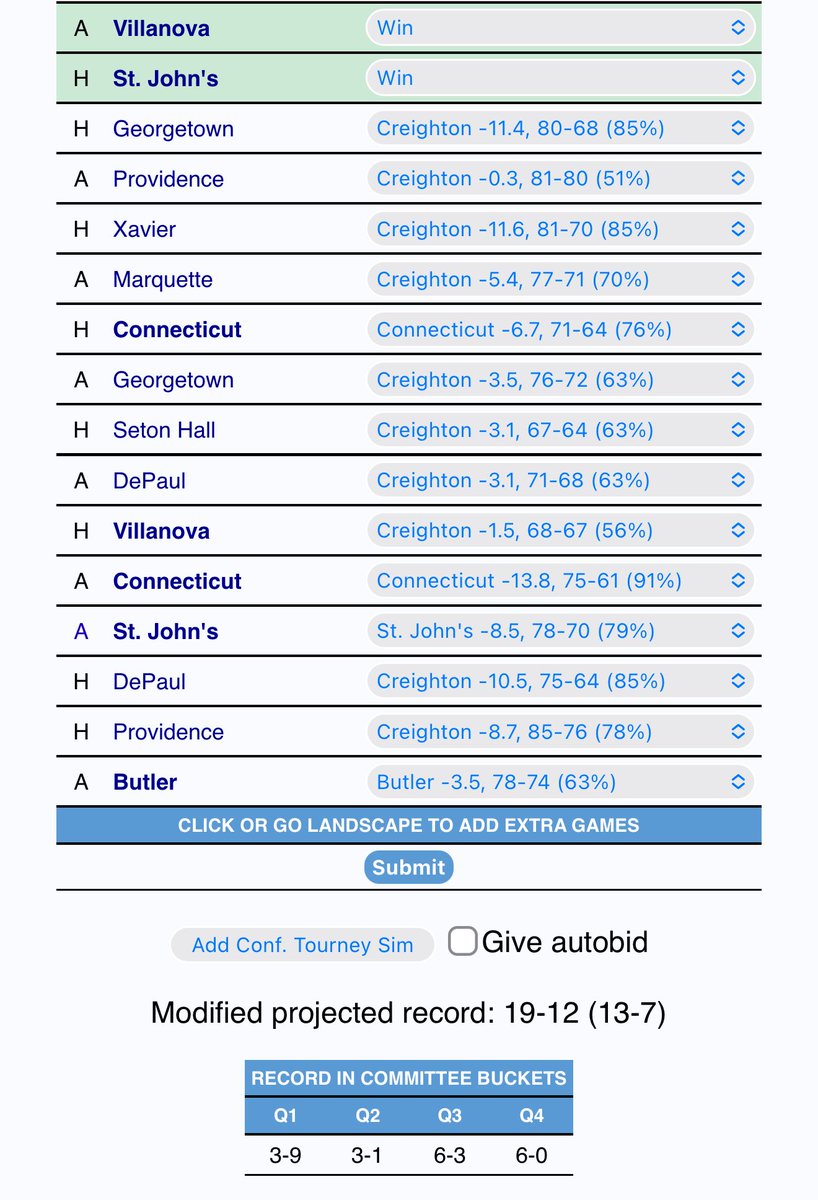 TimRobRDJ's tweet photo. Going to need to finish this season 12-4 for our best chance to get into the tournament, definitely doable but the odds r bleek https://t.co/FD8qjZLxFA