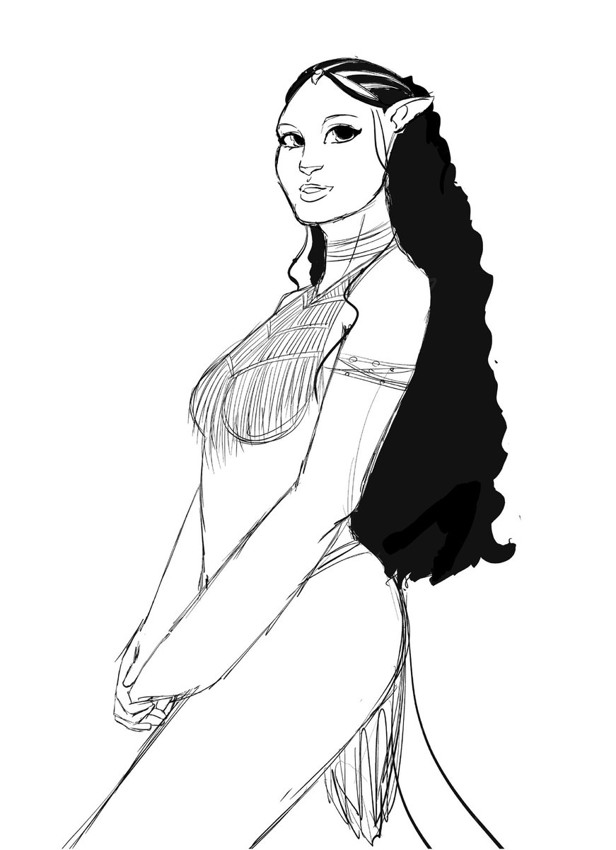 amereli_FA's tweet photo. Ok I got the sketch done, if she gets any attention I will finish it

#Tsireya #avatarfireandash #Avatar3 https://t.co/vhnzSj5WGN