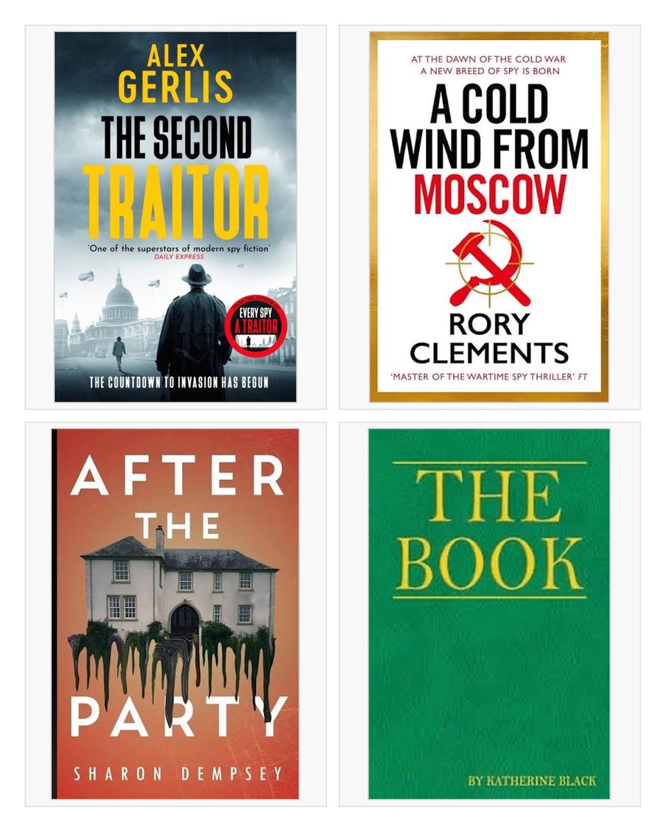 TheTopazFiles's tweet image. My picks of 2025 - thriller/noir/spy fiction 6/6 #bestof2025 

17) The Second Traitor — Alex Gerlis @alex_gerlis
18) A Cold Wind From Moscow — Rory Clements @RoryClements6
19) After the Party — Sharon Dempsey @svjdempz
20) The Book — Katherine Black @KJBlack71 

#AuthorsOfTwitter