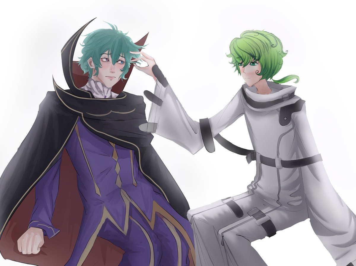 collaboration with @glXmpsselmao #キミガシネ #codegeass #yttd