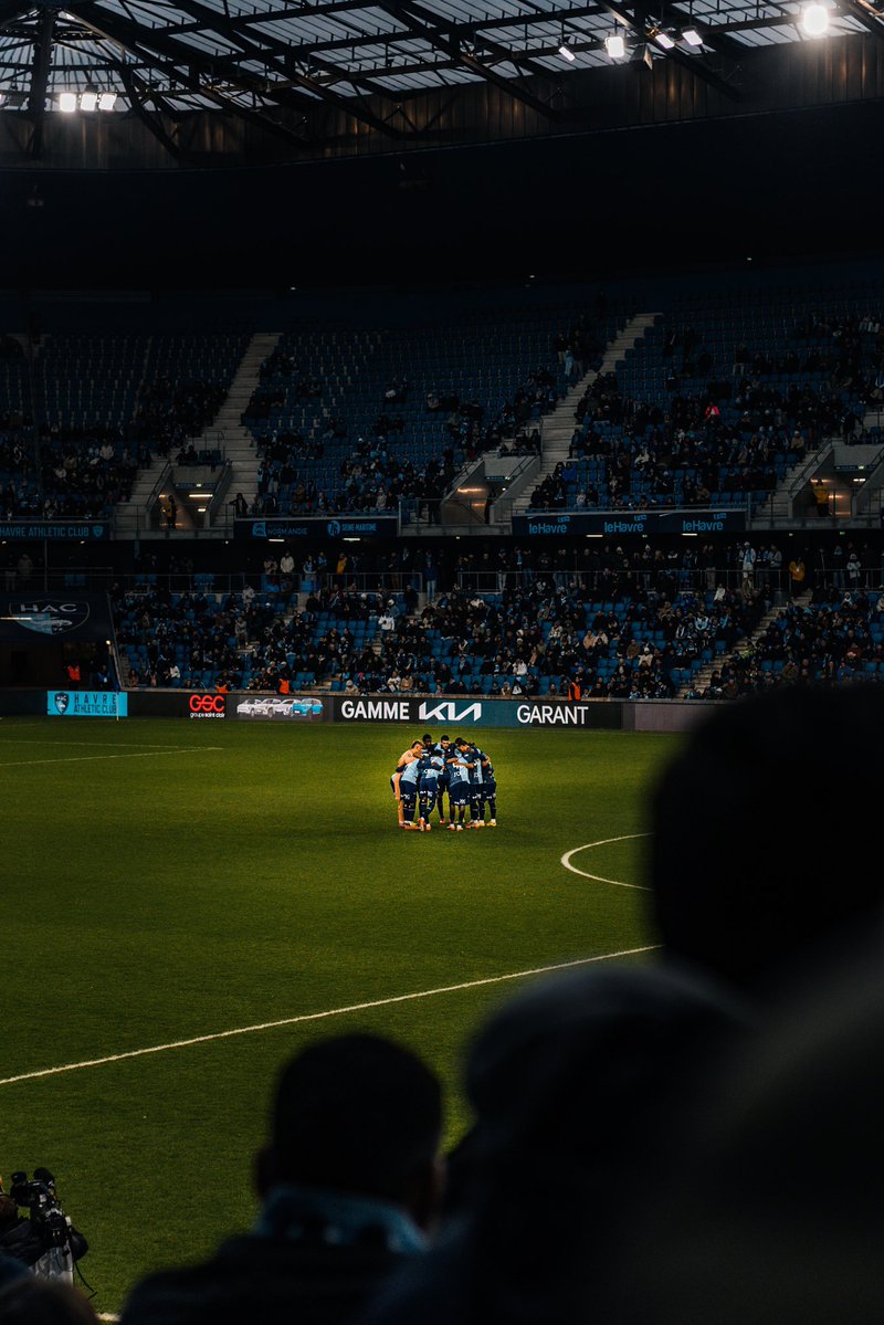 Depuis les tribunes du Havre