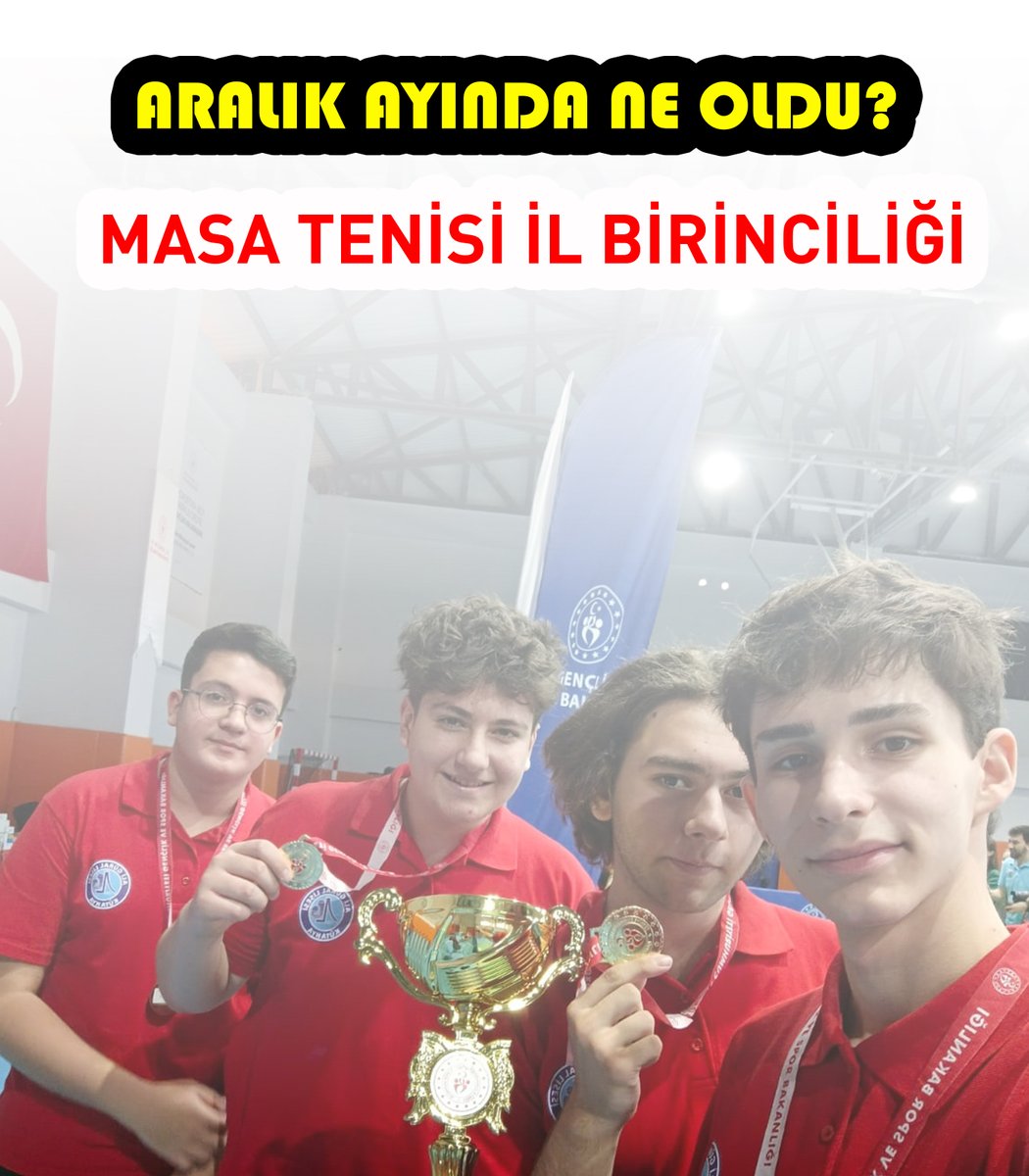 aglresmi's tweet photo. ARALIK AYINDA 3 DERECE BİRDEN...

YÜZMEDE İL 1.LİĞİ
MASA TENİSİNDE İL 1.LİĞİ
YEĞİTEK EU Code Week  Türkiye Hackathonu TÜRKİYE 2.LİĞİ

@umyucel @MEminZCAN5 @RamazanDingec @kutahyamem  #aligurallisesi #aligürallisesi @myilmaz2023 https://t.co/axYhiWAT8x