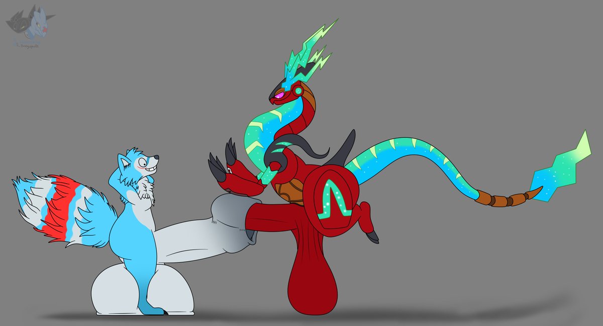 LeSkarmory's tweet photo. Commission for Damon! He wishes to not be tagged
 
----CW: Cockfucking, Mpreg, Alternative Preg.

Never invade the territory of Mirakumo, specially if you are a glitch/bug, he wont take kindly to invaders 4/15

(Also hey! My Miraidon got sum art now) https://t.co/O5ZgHuQ6si